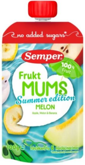 Picture of SEMPER FRUKTMUMS biezenis ar meloni, no 6 mēnešiem, 100g