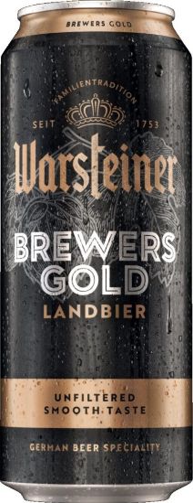 Picture of WARSTEINER Brewers Gold nefiltrēts alus skārdenē 5,2%, 0,5l 