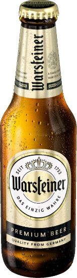 Picture of WARSTEINER Premium alus pudelē 4,8%, 0,33l