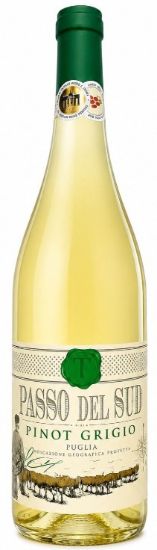 Picture of PASSO DEL SUD Pinot Grigio Puglia IGP baltvīns 12%, 0,75l