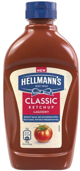 Picture of HELLMANN'S MILD kečups, 477g