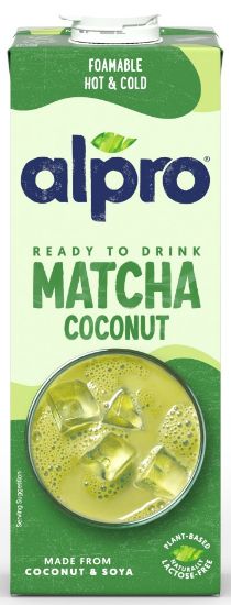 Picture of ALPRO kokosriekstu-sojas dzēriens Matcha, 1l