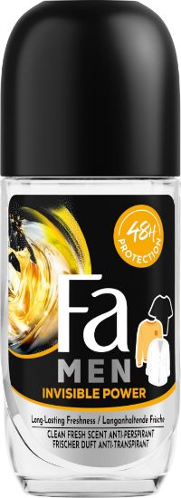 Picture of FA MEN XTREME dezodorants Roll-On Invisible,50ml