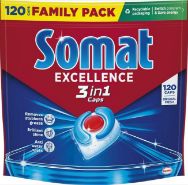 Attēls SOMAT 3in1 tabletes trauku mazgājamām mašīnām, 120gb