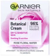 Attēls GARNIER Skin Naturals mitrinošs sejas krēms ar rožūdeni 50ml