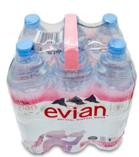 Picture of EVIAN dabīgs minerālūdens PET 6x1,5l D