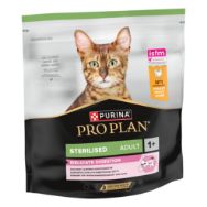 Attēls PRO PLAN STERILISED DELICATE sausā barība kaķiem bagātināta ar vistas gaļu 400g