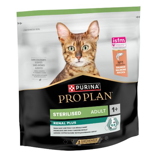 Picture of PRO PLAN STERILISED RENAL sausā barība kaķiem bagātināta ar lasi 400g