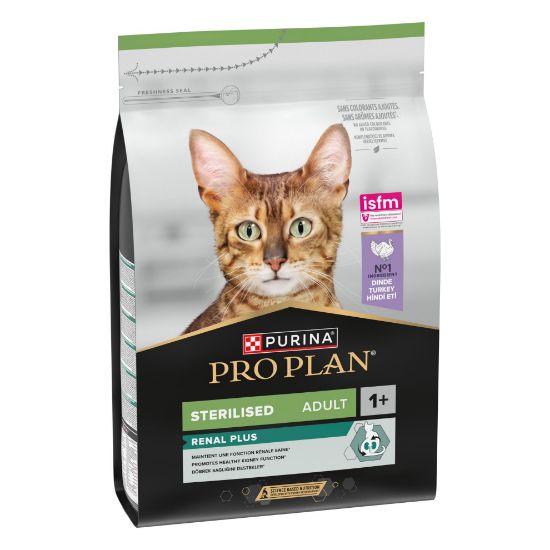 Picture of PRO PLAN STERILISED RENAL sausā barība kaķiem bagātināta ar tītara gaļu 3kg