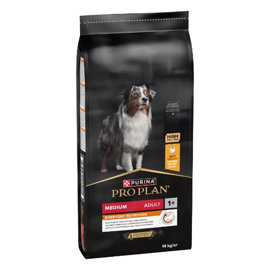 Picture of PRO PLAN MEDIUM NUTRITION sausā barība sunim ar vistas gaļu 14kg