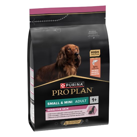 Picture of PRO PLAN SMALL&MINI SENSITIVE SKIN sausā barība sunim lasi 3kg