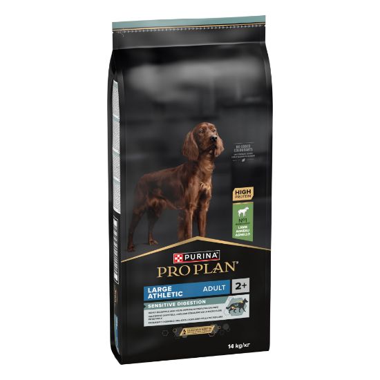 Picture of PRO PLAN LARGE ATLETIC SENSITIVE DIGESTION sausā barība sunim ar jēra gaļu 14kg