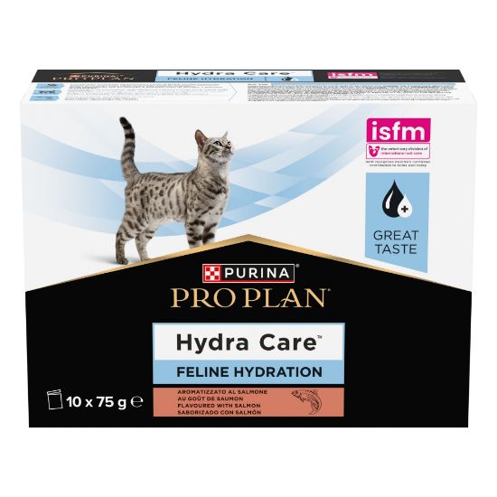 Picture of PRO PLAN Hydra Care papildbarība kaķiem (lasis) 10*75g