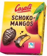 Attēls CASALI zefīri šokolādē ar mango garšas pildījumu, 150g