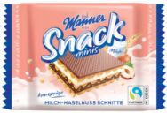Attēls MANNER vafeles MINI ar piena & lazdu riekstu pildījumu, 25g