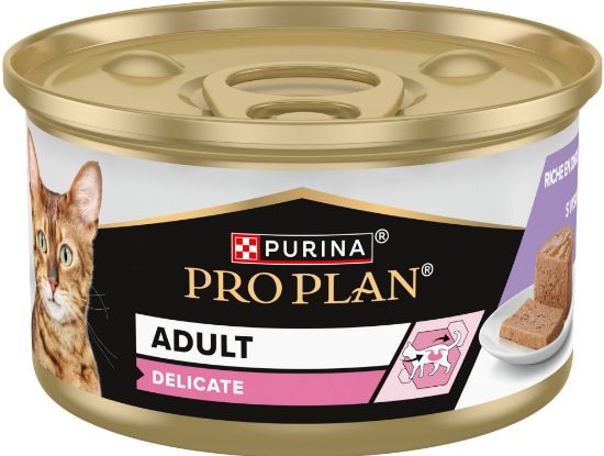 Picture of PRO PLAN DELICATE konservs kaķiem bundža (tītars) 85g