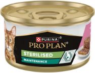 Attēls PRO PLAN STERIL konservs kaķiem bundža (tuncis, lasis) 85g