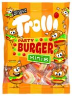 Attēls TROLLI želejkonfektes Party Burger Minis, 100g