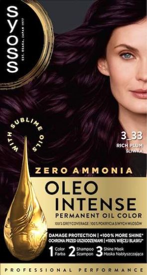 Picture of SYOSS Oleo Intense matu krāsa 3-33 Intensīvi plūmju violets