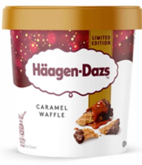 Picture of HAAGEN-DAZS saldējums Caramel Waffle, 420ml