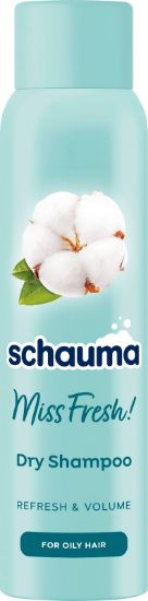 Picture of SCHAUMA sausais šampūns MISS FRESH taukainiem matiem, 150ml