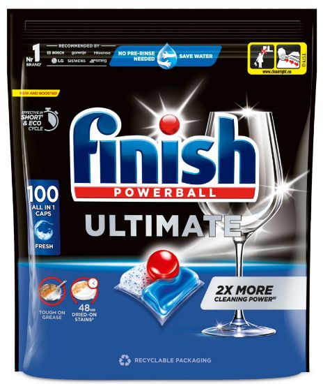 Picture of FINISH Ultimate Fresh tabletes trauku mazgāšanas automātiem, 100gab