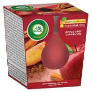 Attēls AIR WICK aromātiskā svece Apple & Cinnamon 105g