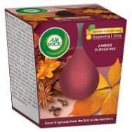 Attēls AIR WICK aromātiskā svece Amber Sunshine 105g