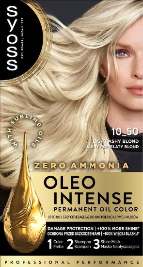 Picture of SYOSS Oleo Intense matu krāsa 10-50 Pelnu blonds