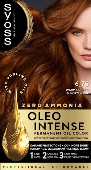 Picture of SYOSS Oleo Intense matu krāsa 6-76 Silts varš