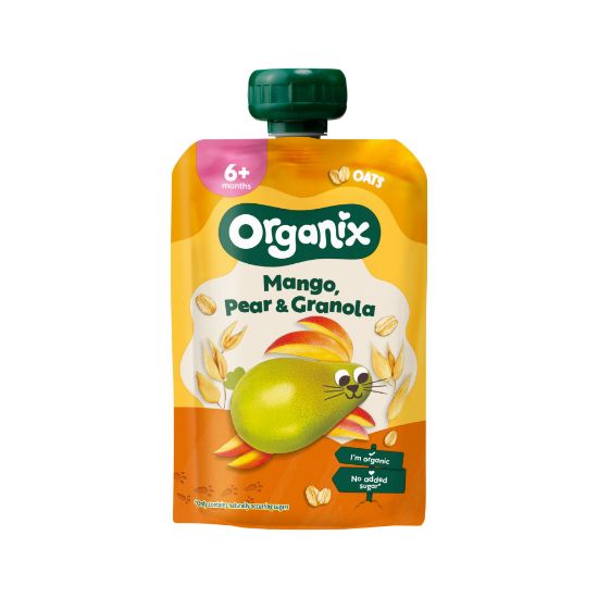 Picture of ORGANIX BIO Biezenis ar mango, bumbieriem un granolu, 100g, 6mēn