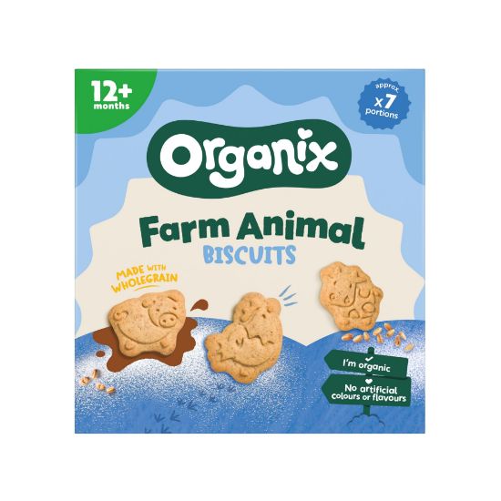 Picture of ORGANIX BIO cepumi Farm Animal, no 12 mēnešiem, 100g