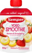 Attēls SEMPER jogurts ar zemenēm un banāniem, no 6 mēnešiem, 90g