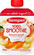 Attēls SEMPER jogurts ar aprikozēm un banāniem, no 6 mēnešiem 90g