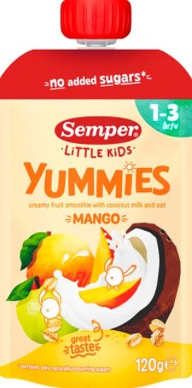 Picture of SEMPER YUMMIES RTE smūtijs ar mango, no 12mēn., 120g