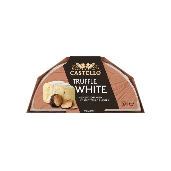 Picture of CASTELLO Baltais siers ar trifelēm, 150g
