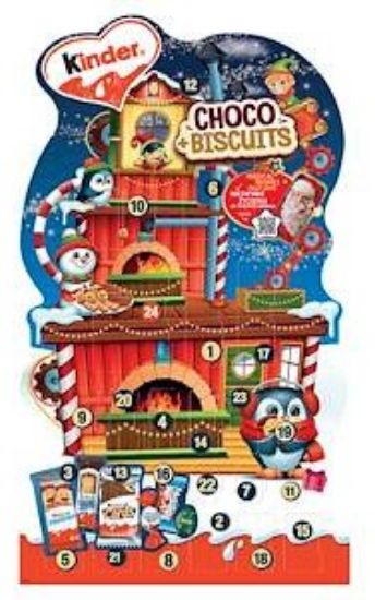 Picture of KINDER konfektes ADVENTES KALENDĀRS, 218g