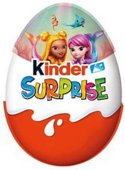 Picture of KINDER SURPRISE šokolādes ola, 20g rozā