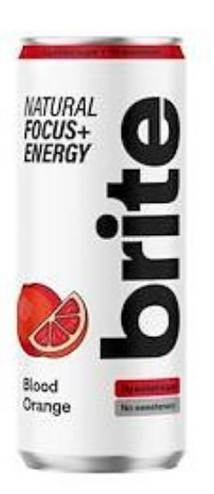 Picture of BRITE enerģijas dzēriens Blood Orange, 330ml D
