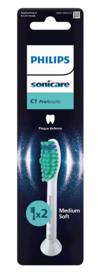 Picture of PHILIPS zobu birstes uzgaļi 2gb Sonicare ProResults HX6012/87