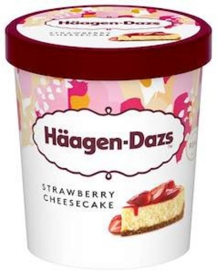 Picture of HAAGEN-DAZS saldējums Strawberry Cheesecake, 460ml