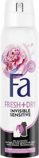 Picture of FA dezodorants Spray Invisible Sensitive,150ml